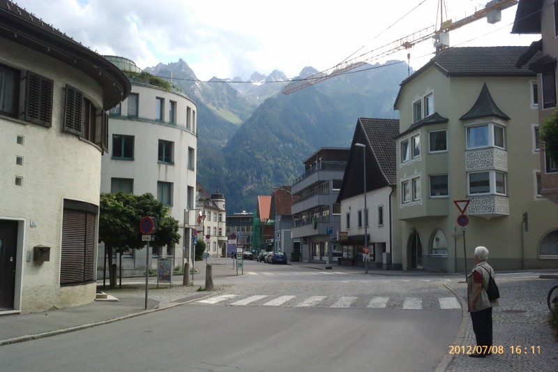 Bludenz am Abend